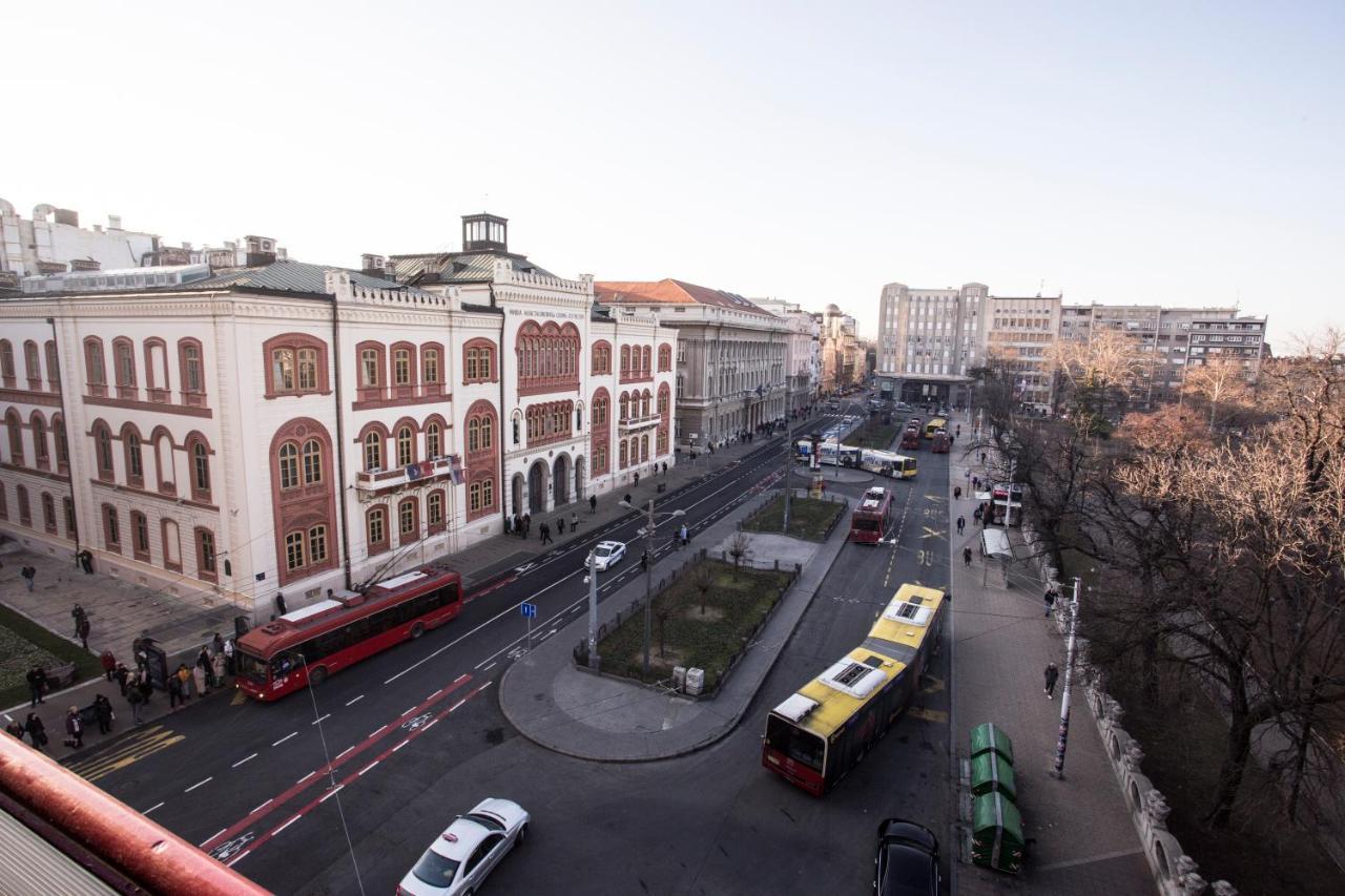 Central City Apartments Belgrado Buitenkant foto